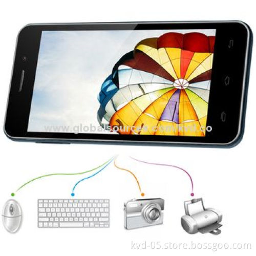 Touchscreen mobile phone with Android 4.4 4.5QHD IPS Quad core1.3GHZ